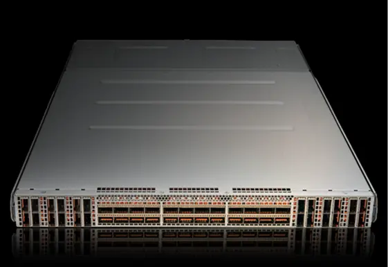 Front view of a CN5000 48-Port Switch