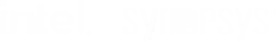 Intel x Synopsys logos